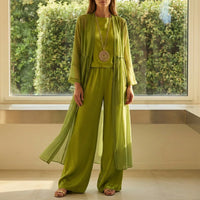 Conjunto chic de tres piezas
