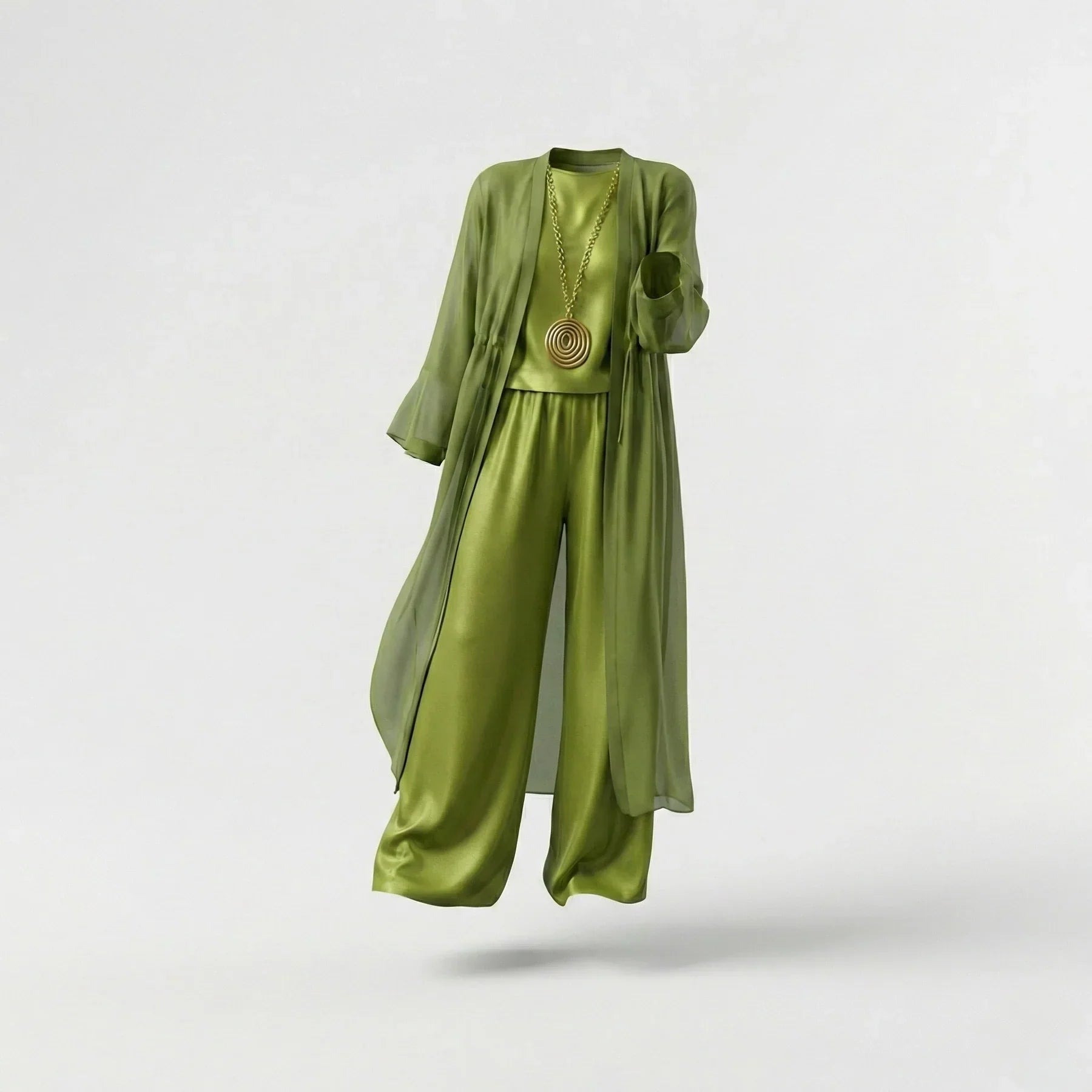 Conjunto chic de tres piezas