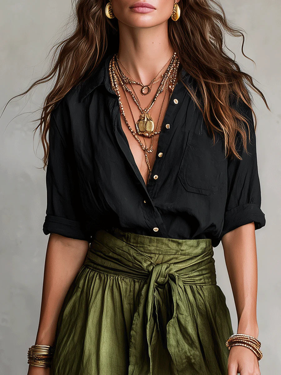 Conjunto Top y Falda Mid