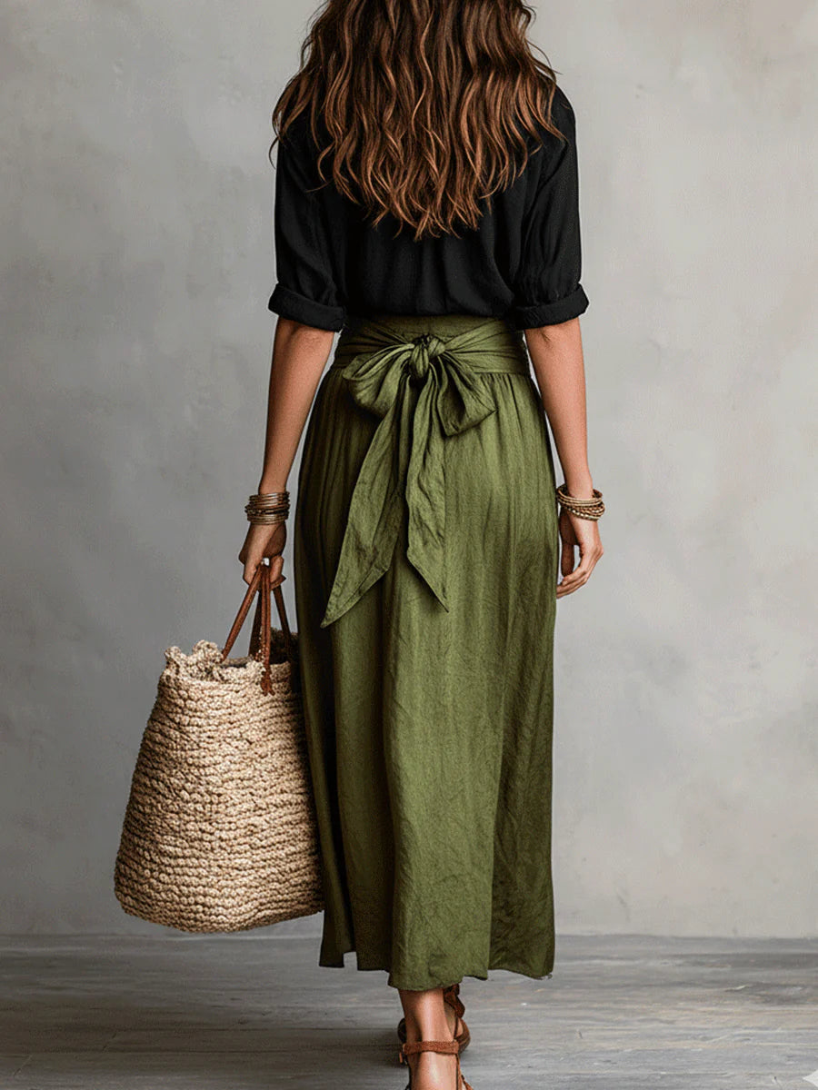 Conjunto Top y Falda Mid