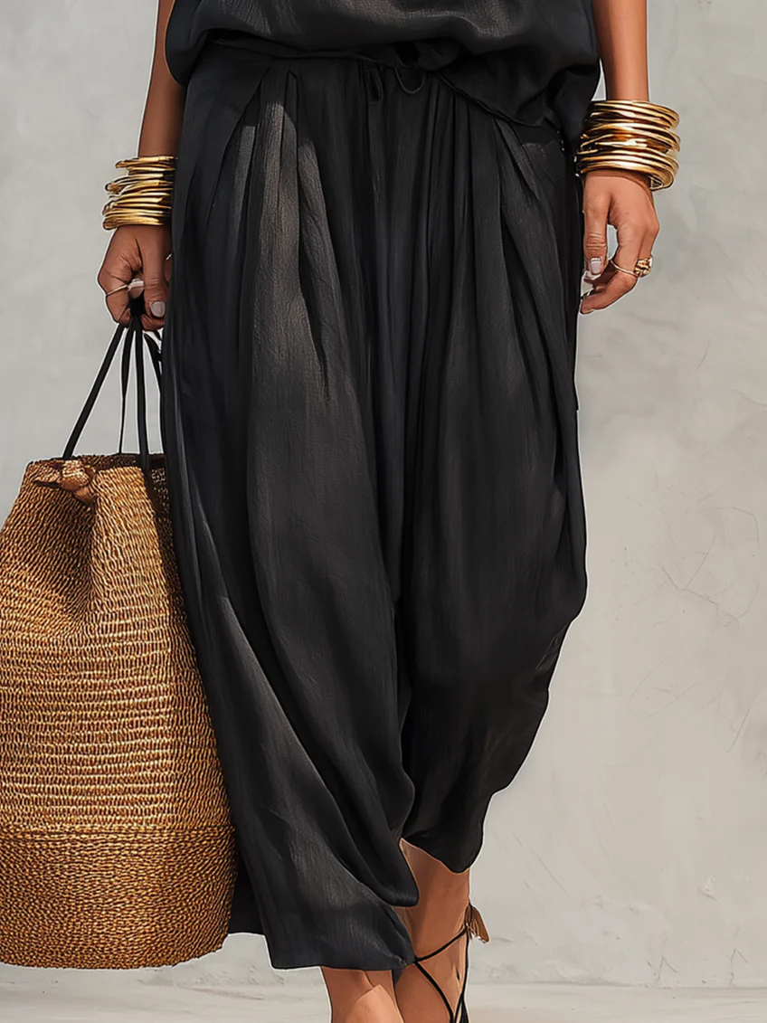Conjunto de dos piezas con espalda descubierta