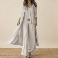 Conjunto chic de tres piezas